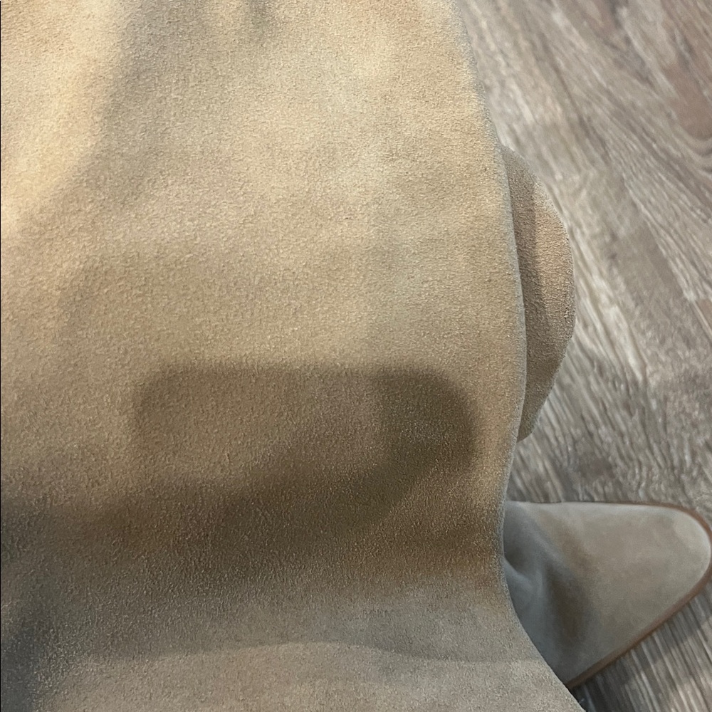 Zara Suede Leather Slouchy Boots Size 7.5 (EU38) - Picture 5 of 11